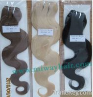 Remy Human Hair Weft Human&Hair Weaving 20" 100g (1# 10# 613#)