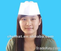 Paper forage hat(Total white)