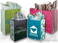 Sell colorful paper shopping bags