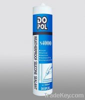 Weatherproof neutral silicone sealant