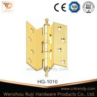 Polished Bradd Square Door Hinge, Flush Hinge (HG-1010)