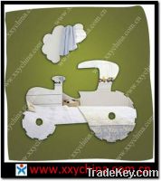 Sell tractor shaped wall mirror stickers