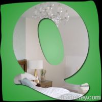 Sell letters wall mirror sticker