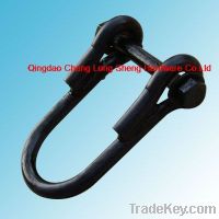 Sell welding shackles, shackle, welding part, wire rope clip, bollard,