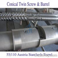 Sell 55/110 extrusion double screw barrel