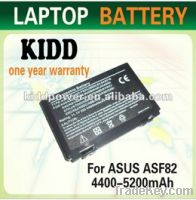 Sell Laptop battery for Asus F52 F82 K40 A32-F52 A32-F82