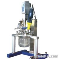 Sell homogenizing glass reactor(automatic lifting)