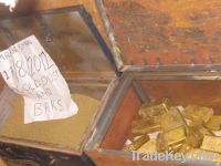 Sell Raw Gold Dust, Gold Bars, Au Precious Metals