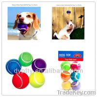 Small Blue Tennis Balls for Dogs