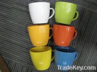 Sell stock glazed ceramic mug