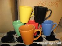 Sell stock mug color glazed