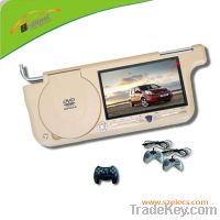 Sell 7inch Left/ Right Side Sun Visor DVD Player with Games
