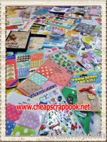 Wholesale New Scrapbook supplies. Sale 50-70% discount of the retail p