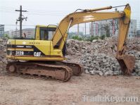 used CAT 312B excavator