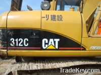 used CAT 312C excavator