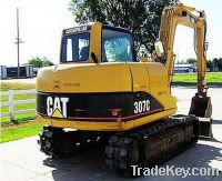 used CAT 307C excavator , made in Japan