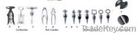 corkscrew, nut cracker, bottle stopper, foil cutter  More styles of wi