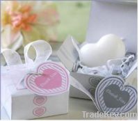 Heart Mini-Soap --(Pink Box or Sliver Box)