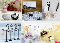Tuxedo and Gown Place card Holder wedding party birthday favors