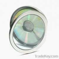 Sellround cd tin with clear window, window cd tin packaging, cd tin case