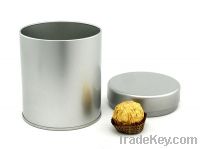 Sell round tea tin, round airtight tea tin, round metal tea box