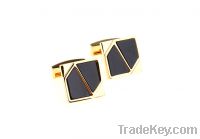 Sell Classic Brown and Black Brass white steel Cufflinks