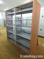 Sell double side steel book shelf