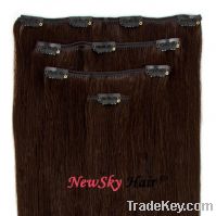 Sell clip in remy hair extension