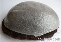 Sell Full PU Toupee Indian remy hair