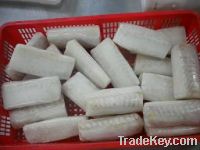 Sell Frozen Pacific cod loins IQF skinnless PBO (Latin name:Gadus macr