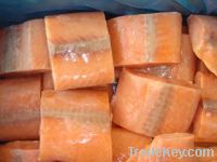 Sell Frozen Chum salmon portions IQF skinnless PBO (Latin name:Oncoryn