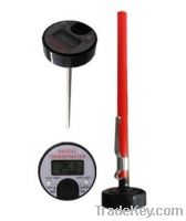 Sell round head  metal probe digital thermometer