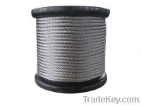 sell stainless steel 7x7 wire rope