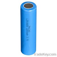 Sell Li-ion Battery 18650 3.7V 2200mAh Approved by UL, Un, RoHS