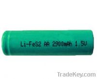 Sell Lifes2 Battery AA 1.5V 2900mAh Approved by UL, Un, RoHS