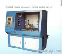 Sell biaxial vacuum automatic rubber washer cutter
