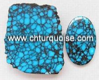 Chinese turquoise beads, cabochons