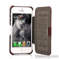 Sell PU Leather Case for iPhoen 5