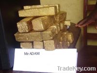 Sell Minerals/metallurgy, Raw Gold Dust, Raw Gold Bars, Unrefined Gold