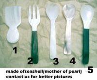 Sell mother of pearl spoon