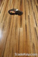 Antique handscraped bamboo flooring