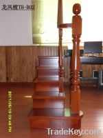 hardwood Cumaru stair case