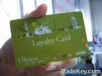 Sell plastic loyalty card