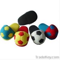 Sell 3D Football Children Indoor Slipper