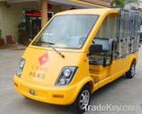 Tranin station electric food transfer cart, school food tranfer cart