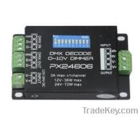 Sell 3A 0-10V 72W Constant Voltage DMX decoder