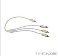 Sell 3RCA to 3.5mm Stereo Plug Cable