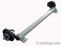 Sell Germany rubber torsion trailer axle with disc brake