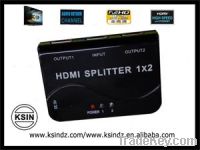 Sell Hdmi splitter1x2 1input and 2output with high quality.