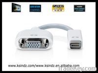 Sell MINI DVI male to VGA male adapter cables.